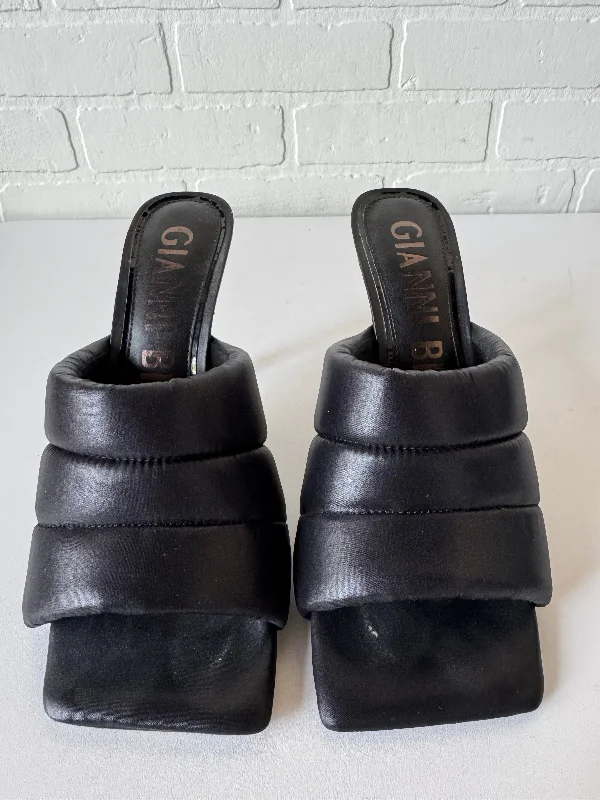 Outdoor Running Shoes Sandals Heels Stiletto By Gianni Bini In Black, Size: 9.5