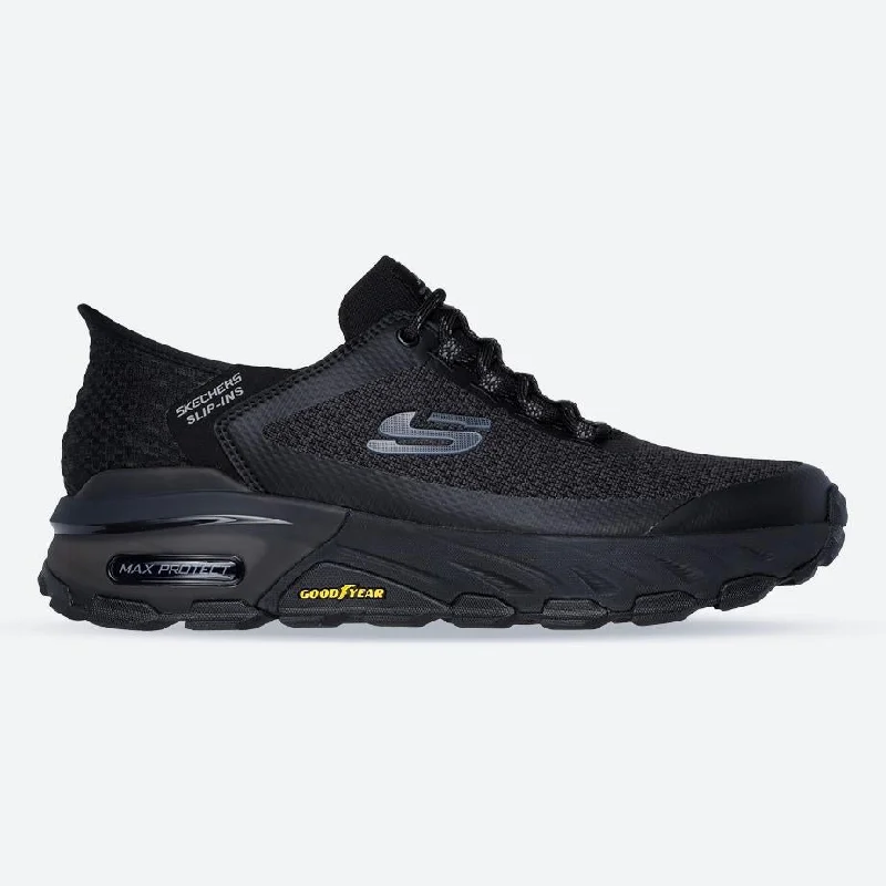 Comfortable Boots For Hiking Men's Wide Fit Skechers 237309 Slip-ins Max Protect Assembly Sneakers Comfortable Boots For Hiking Men's Wide Fit Skechers 237309 Slip-ins Max Protect Assembly Sneakers