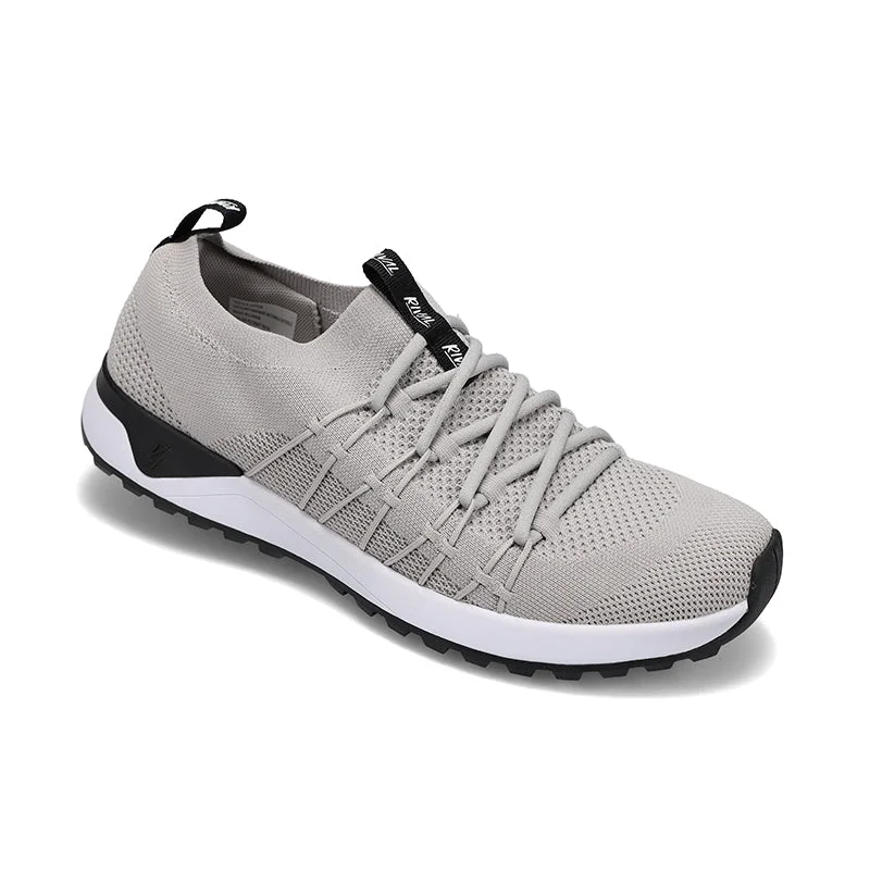 Stylish High Heel Sandals Men's Drive Grey/Black/White