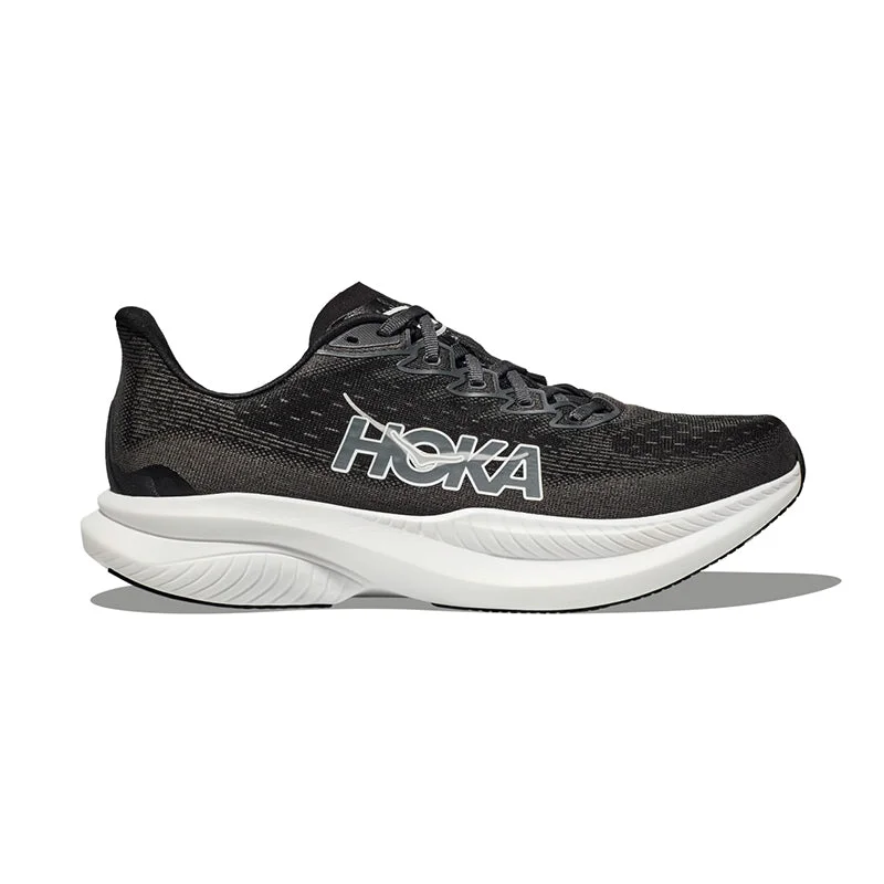 Outdoor Running Shoes Men's Mach 6 Black/White