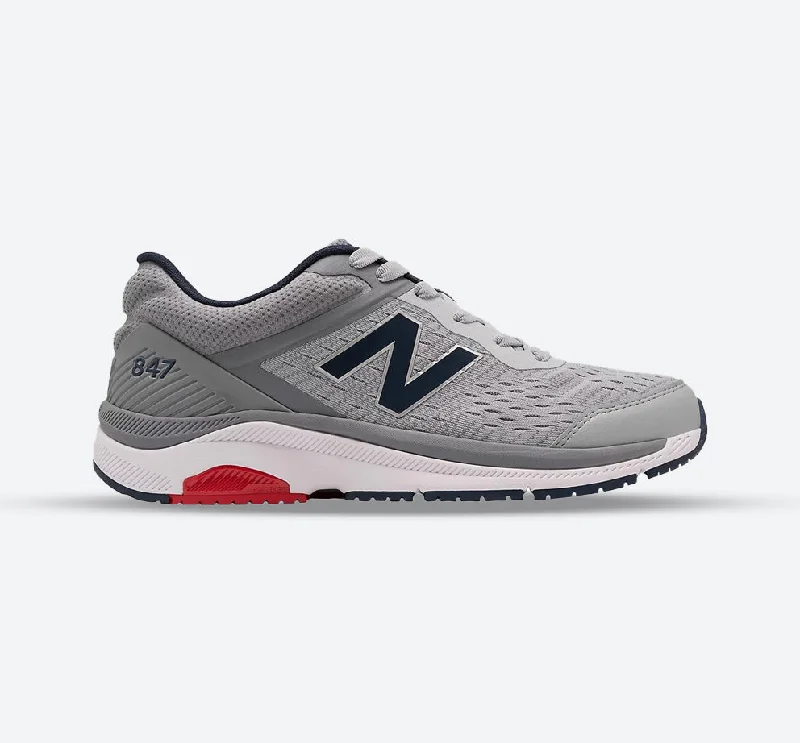 Best Flat Shoes Online Mens Wide Fit New Balance MW847LG4 Walking Sneakers - LIMITED EDITION