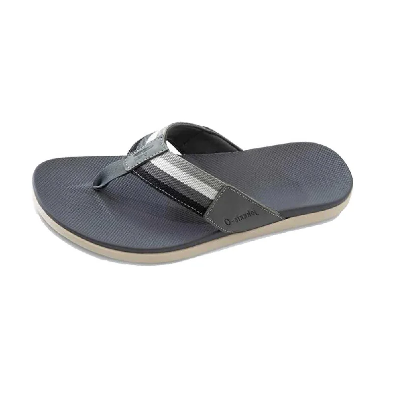 Comfortable Casual Sandals Johnnie-O Boardwalk Sandals - Gray