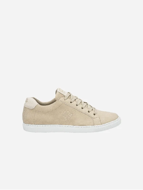 Stylish High Heel Sandals Winton Unisex Vegan Leather Sneakers | Beige