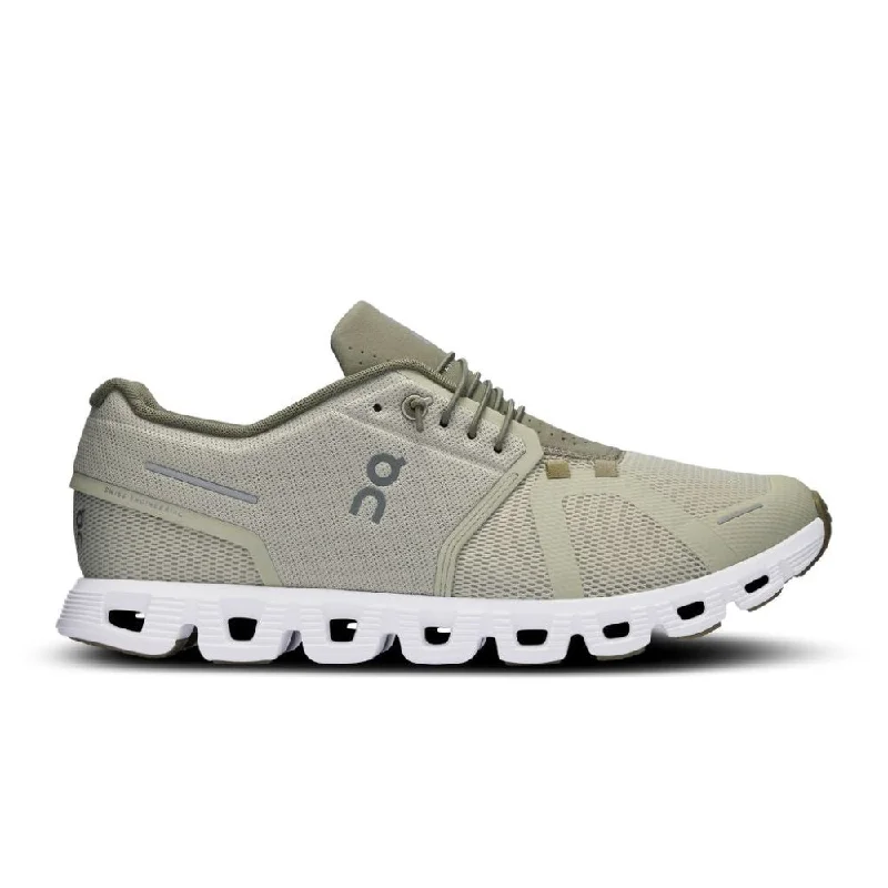 Comfortable Heeled Shoes On Men's Cloud 5 - Chalk/Grove