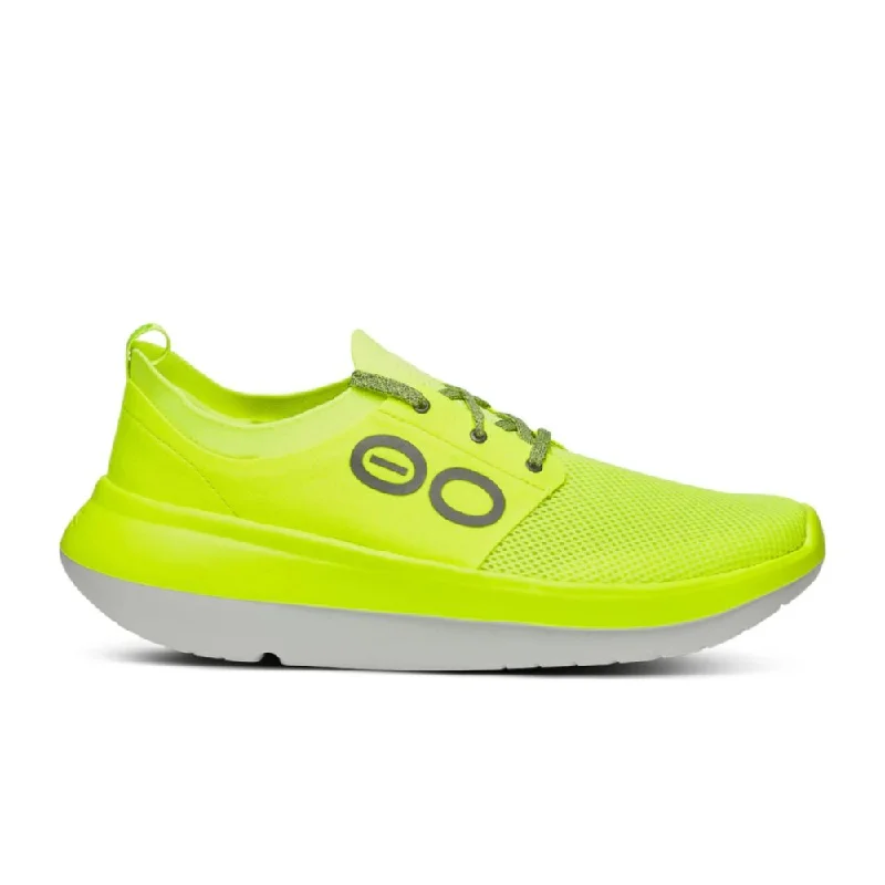 Fashionable Sneakers Collection OOFOS Men's OOmy Stride - Electro
