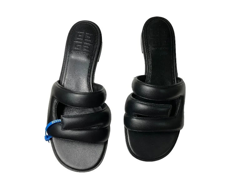 Warm Hiking Boots Sandals Luxury Designer By Givenchy In Black, Size: 8