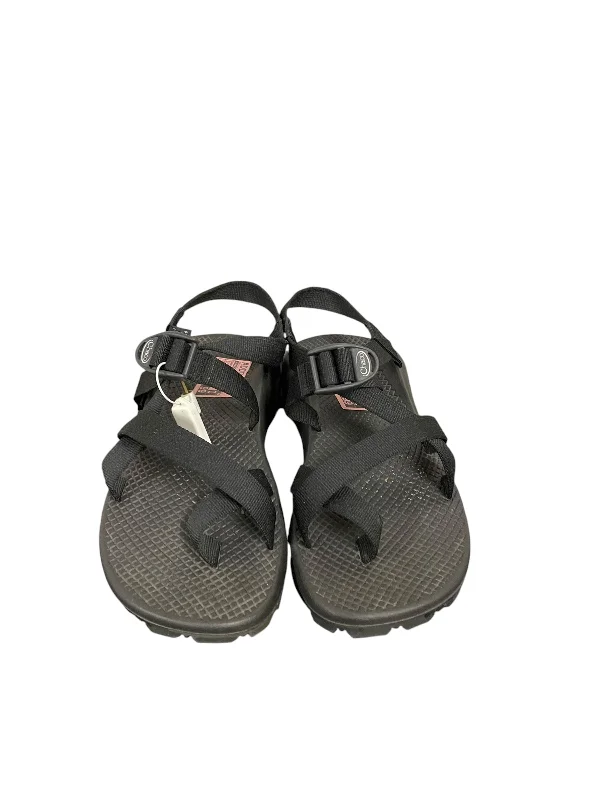 Trendy Boots For Winter Sandals Sport By Chacos In Black, Size: 8
