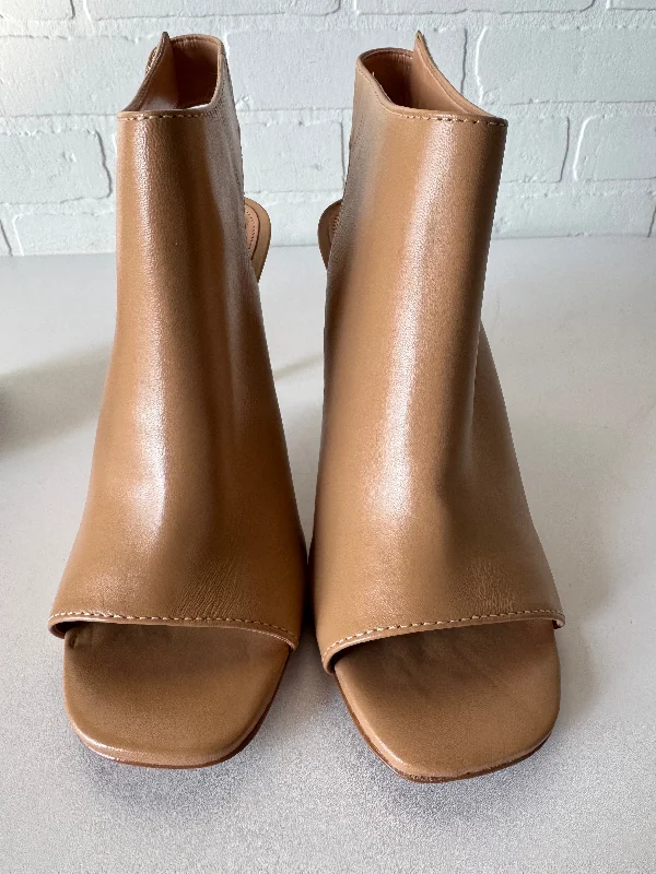 Best Dress Shoes Sandals Heels Block By Vince Camuto In Tan, Size: 10