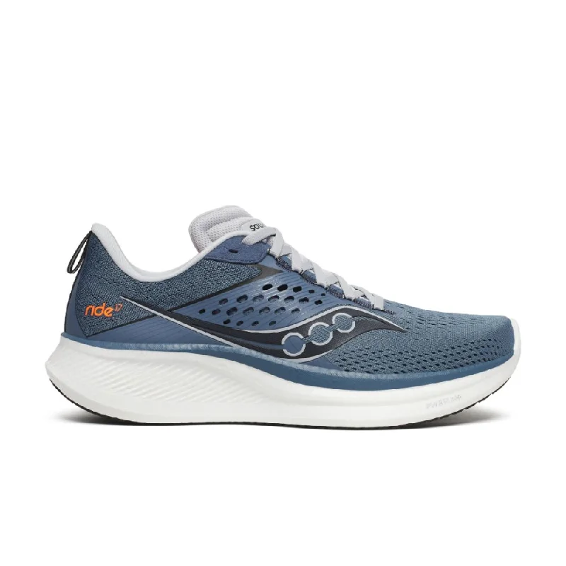 Comfortable Hiking Sandals Saucony Men's Ride 17 - Mirage/Black