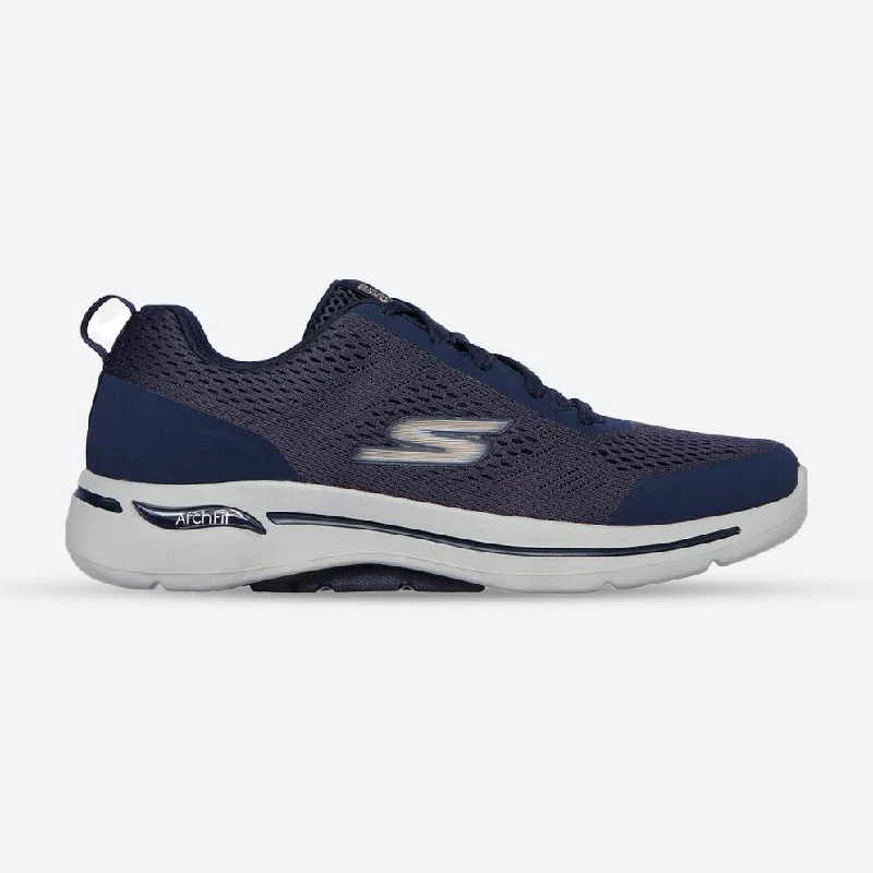 Trendy Walking Boots Men's Wide Fit Skechers Go Walk IDYLLIC 216116 Arch Fit Sneakers Trendy Walking Boots Men's Wide Fit Skechers Go Walk IDYLLIC 216116 Arch Fit Sneakers