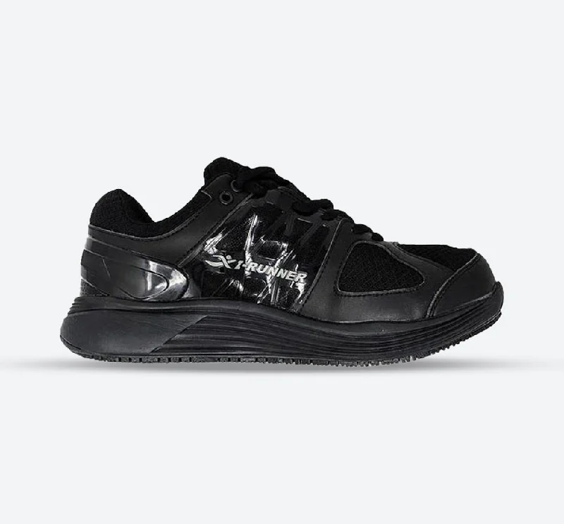 Comfortable Formal Footwear Mens Wide Fit I-Runner Pro Mesh Sneakers