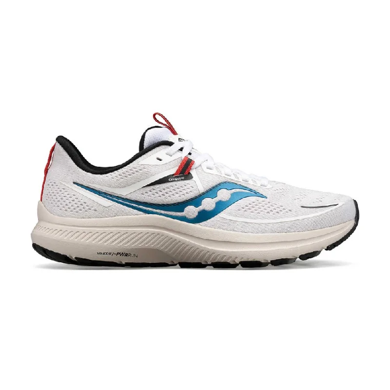 Cozy Indoor Slippers Saucony Men's Omni 21 - White/Sand