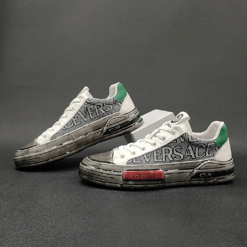 Casual Winter Shoes Men Stylish Beathable Flat Casual Skate Sneakers