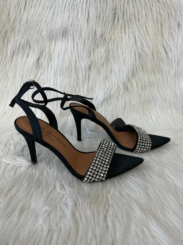 Chic High Heels Collection Sandals Heels Stiletto By Chinese Laundry In Black, Size: 10 Chic High Heels Collection Sandals Heels Stiletto By Chinese Laundry In Black, Size: 10