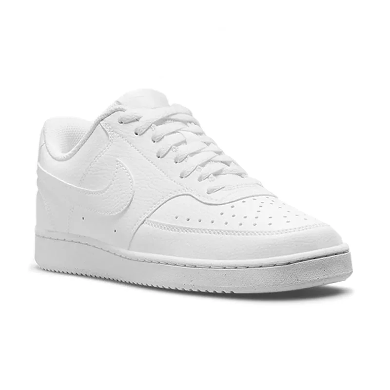 Fashionable Hiking Shoes Men's Court Vision Low Next Nature White/White/White