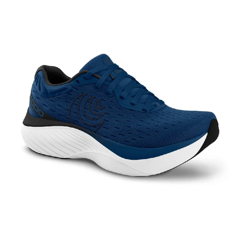 Breathable Hiking Footwear Topo Athletic Men's Atmos - Navy/White