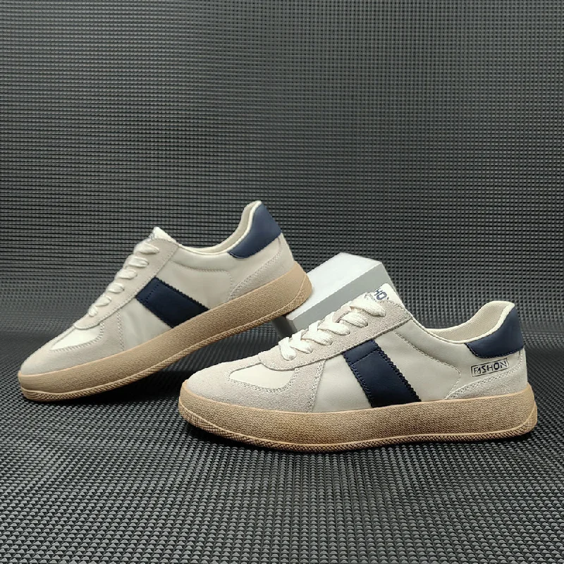 Casual Running Sneakers Men Fashion Breathable Suede Casual Sneakers