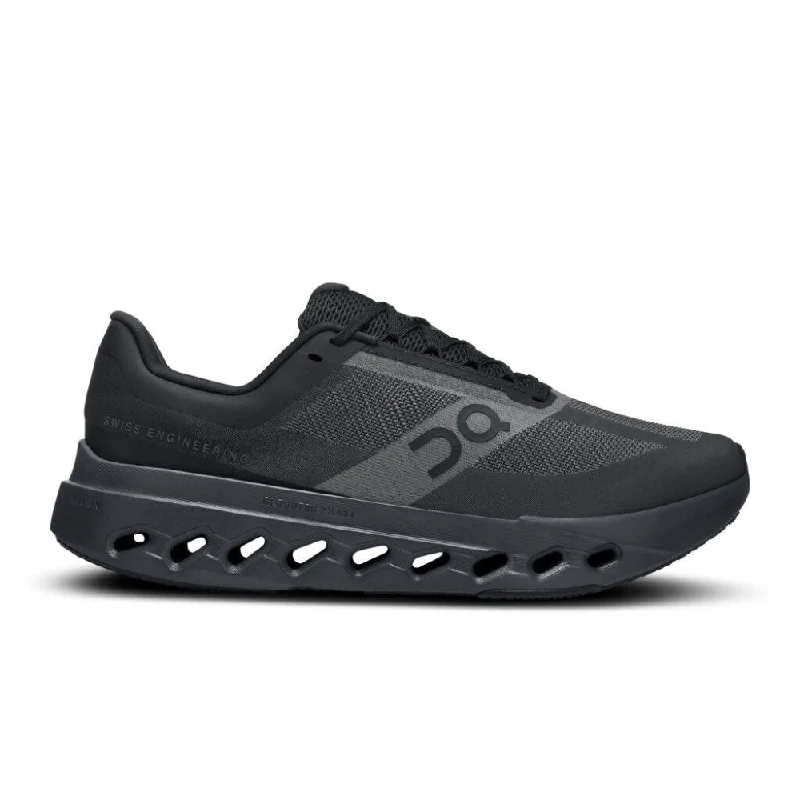Stylish Winter Footwear On Men's Cloudsurfer Next (Wide Width) - Black/Eclipse
