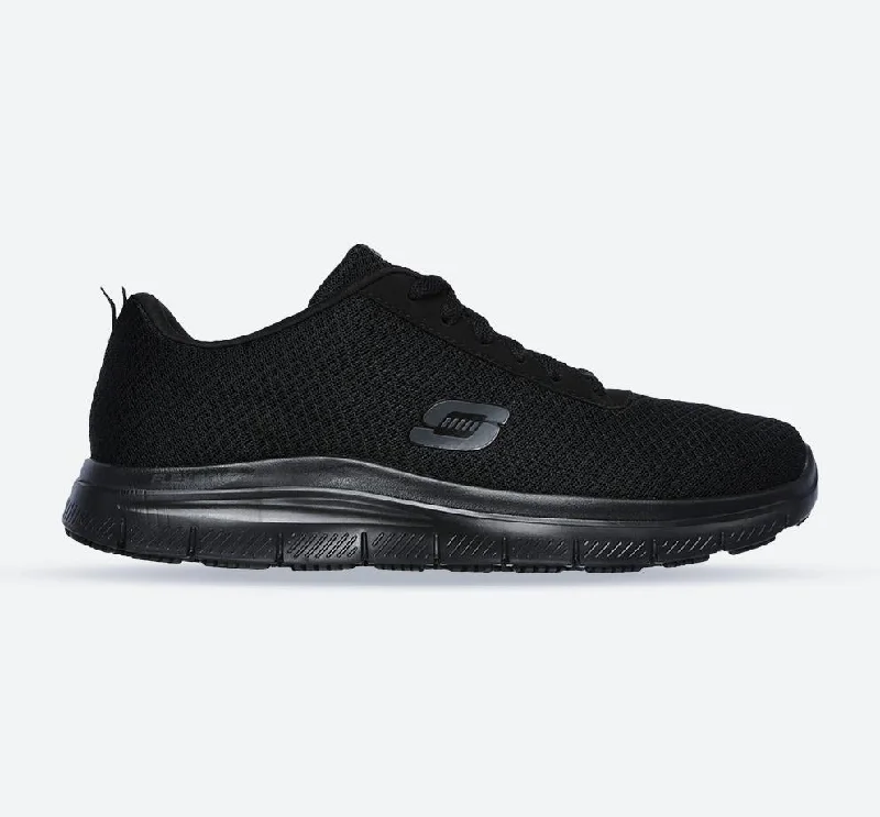 Trendy Casual Sandals Men's Wide Fit Skechers 77125EC Flex Advantage Bendon SR Occupational Sneakers