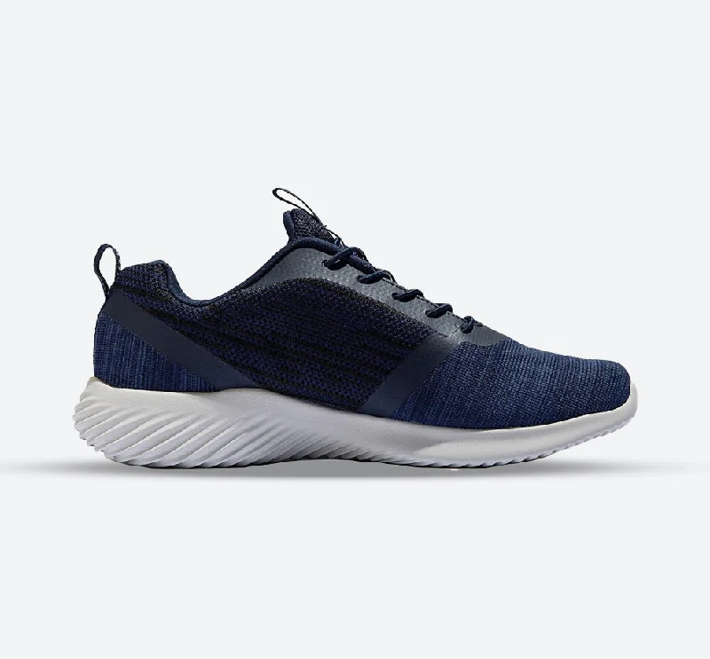 Elegant Wedding Shoes Men's Wide Fit Skechers 52504 Bounder Walking Sneakers