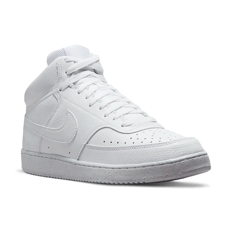 Slip-On Shoes For Men Men's Court Vision Mid Next Nature White/White/White
