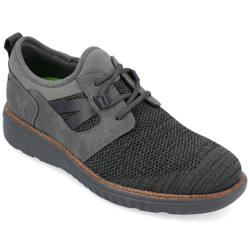 Sporty Hiking Shoes Vance Co. Claxton Knit Sneaker