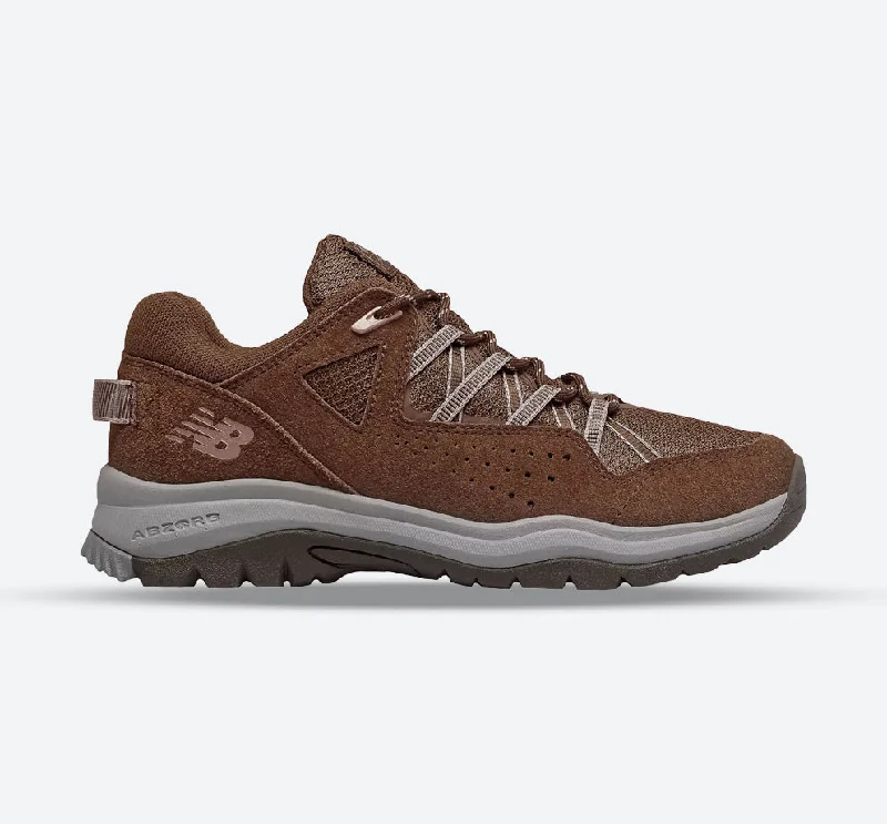 Cozy Casual Shoes Mens Wide Fit New Balance MW669LC2 Brown Hiking Sneakers