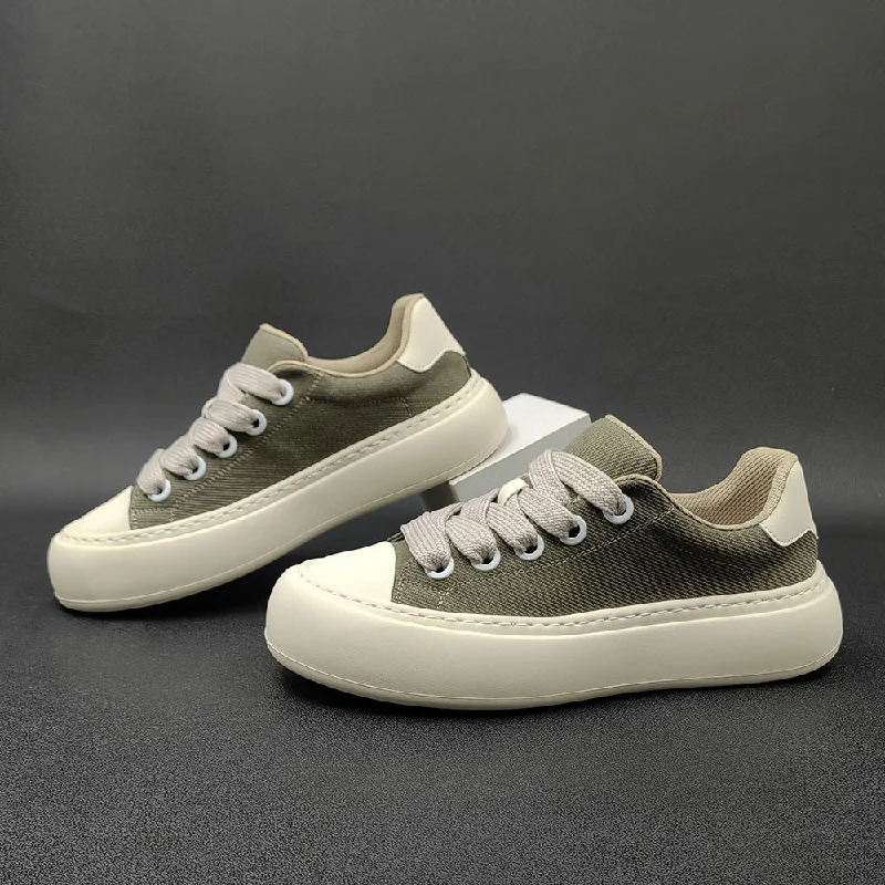 Running Footwear Sale Men Minimalist Fashion Canvas Breathable Casual Sneakers