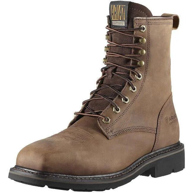 Outdoor Sneakers Collection Ariat Men's Cascade 8" Wide Steel Toe Western Work Boot- Brown - 10011917 Outdoor Sneakers Collection Ariat Men's Cascade 8" Wide Steel Toe Western Work Boot- Brown - 10011917
