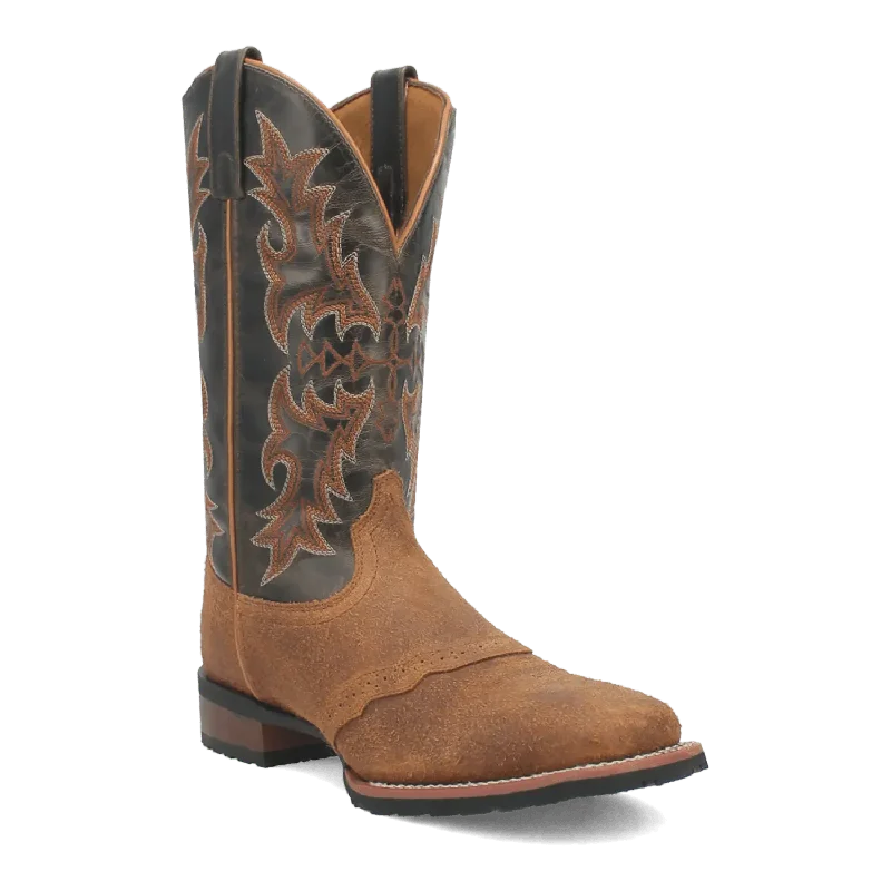 Stylish Platform Boots Laredo Castillo - Men's Leather Cowboy Boot