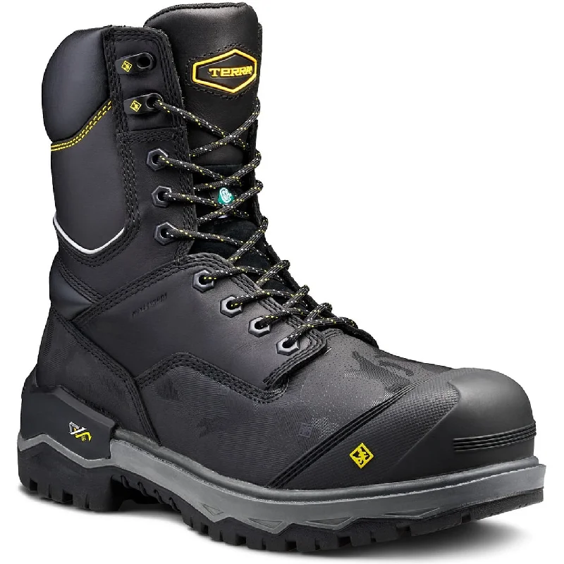 Comfortable Winter Sandals Terra Men's Gantry 8" Comp Toe WP Safety Work Boot -Black- 4NRQBK Comfortable Winter Sandals Terra Men's Gantry 8" Comp Toe WP Safety Work Boot -Black- 4NRQBK