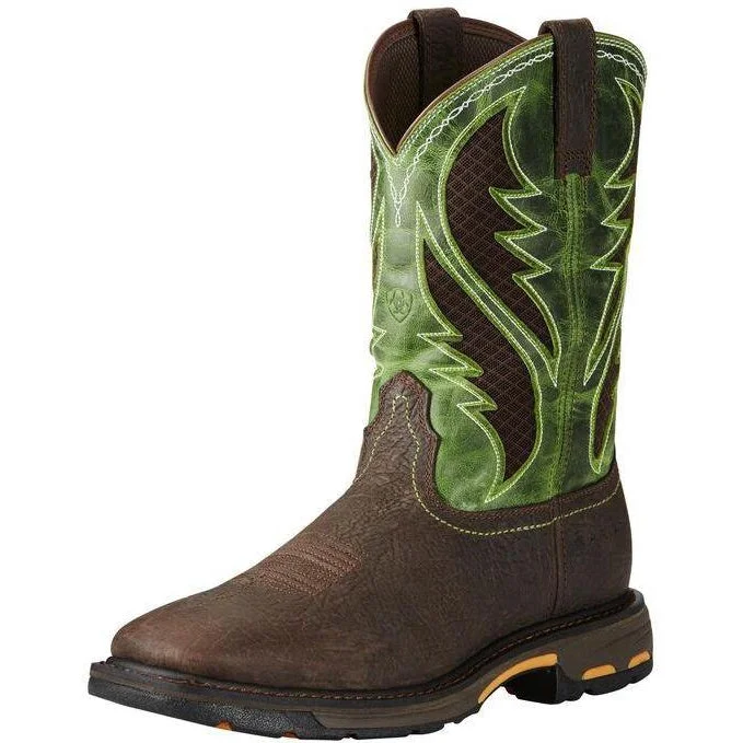 Comfortable Slippers Online Ariat Men's WorkHog VentTEK 11" Wide Western Work Boot - 10020083 Comfortable Slippers Online Ariat Men's WorkHog VentTEK 11" Wide Western Work Boot - 10020083