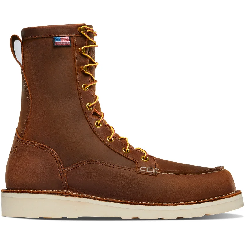 Leather Sandals For Sale Danner Bull Run Moc-Toe 8-inch Steel Toe Boots