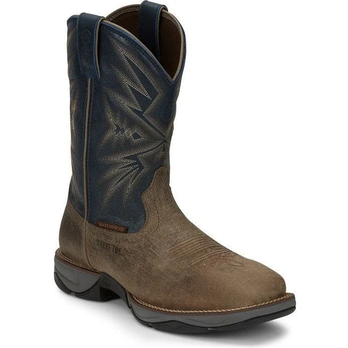 Casual Sports Footwear Tony Lama Men's Bartlett 11" Steel Toe Pull On Western Work Boot -Grey- RR3361 Casual Sports Footwear Tony Lama Men's Bartlett 11" Steel Toe Pull On Western Work Boot -Grey- RR3361