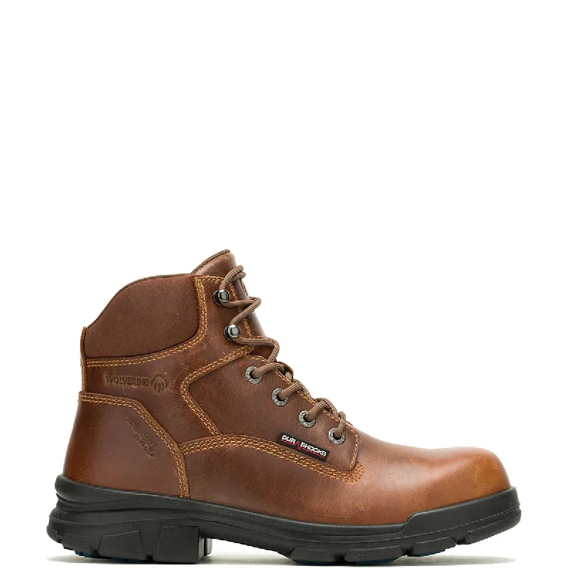 Comfortable Hiking Footwear Wolverine DuraShocks SR Icon 6'' (Safety Toe)