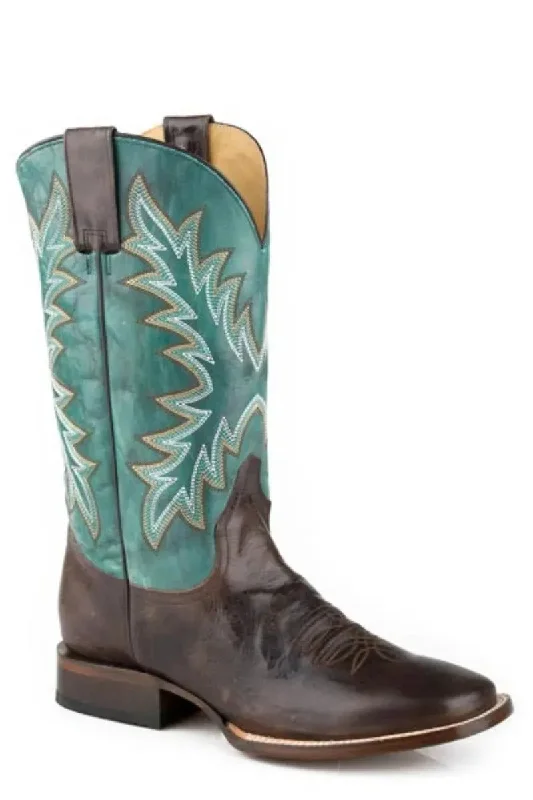 Best Winter Sneakers Stetson Cole (Green) - Men's Cowboy Boot
