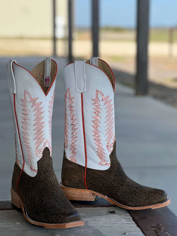 Comfortable Hiking Footwear Anderson Bean | Rust Safari Giraffe Boot