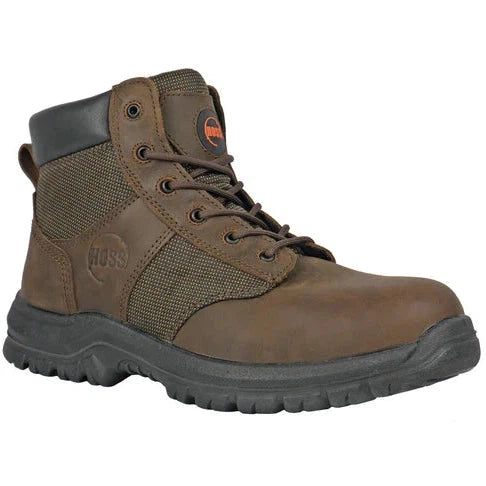 Casual Booties For Sale Hoss Men's Carter Steel Toe Slip Resistant Work Boot - Brown 60542 Casual Booties For Sale Hoss Men's Carter Steel Toe Slip Resistant Work Boot - Brown 60542