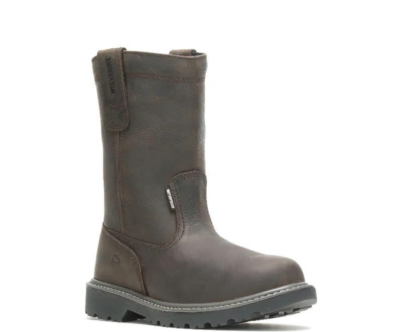 Breathable Hiking Footwear Wolverine Men's Floorhand Waterproof 10-inch Wellington Work Boot Breathable Hiking Footwear Wolverine Men's Floorhand Waterproof 10-inch Wellington Work Boot