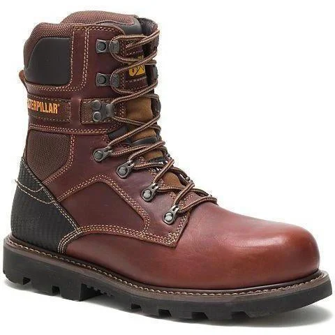 Durable Sports Sneakers CAT Men's Indiana 2.0 8" Stl Toe WP Imported Work Boot - Brown - P90870 Durable Sports Sneakers CAT Men's Indiana 2.0 8" Stl Toe WP Imported Work Boot - Brown - P90870
