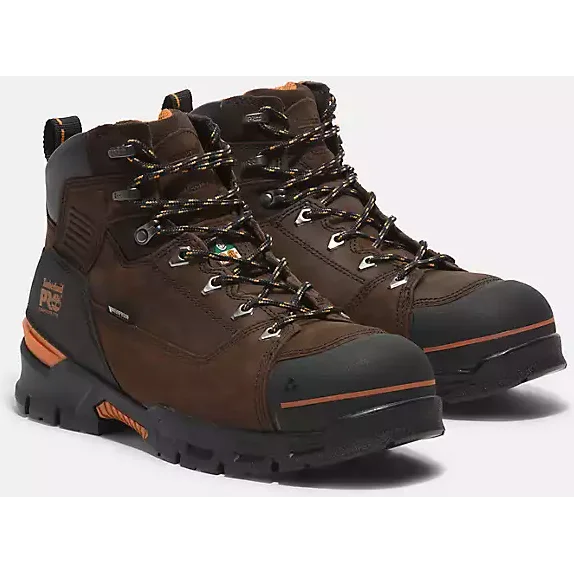Breathable Hiking Footwear Timberland Pro Men's Endurance EV 6" Comp Toe WP Work Boot -Brown- TB0A5YXU214 Breathable Hiking Footwear Timberland Pro Men's Endurance EV 6" Comp Toe WP Work Boot -Brown- TB0A5YXU214