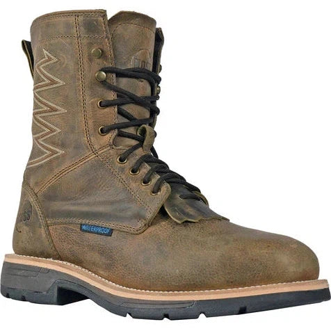 Luxury Hiking Shoes Hoss Men's Brisbee 8" Lacer Comp Toe Slip Resist Work Boot- Brown- 94062 Luxury Hiking Shoes Hoss Men's Brisbee 8" Lacer Comp Toe Slip Resist Work Boot- Brown- 94062