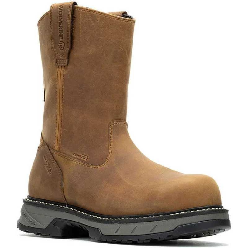 Comfortable Flip Flops Wolverine Men's Reforce 10" Comp Toe WP Wellington Work Boot- Cashew- W241027 Comfortable Flip Flops Wolverine Men's Reforce 10" Comp Toe WP Wellington Work Boot- Cashew- W241027