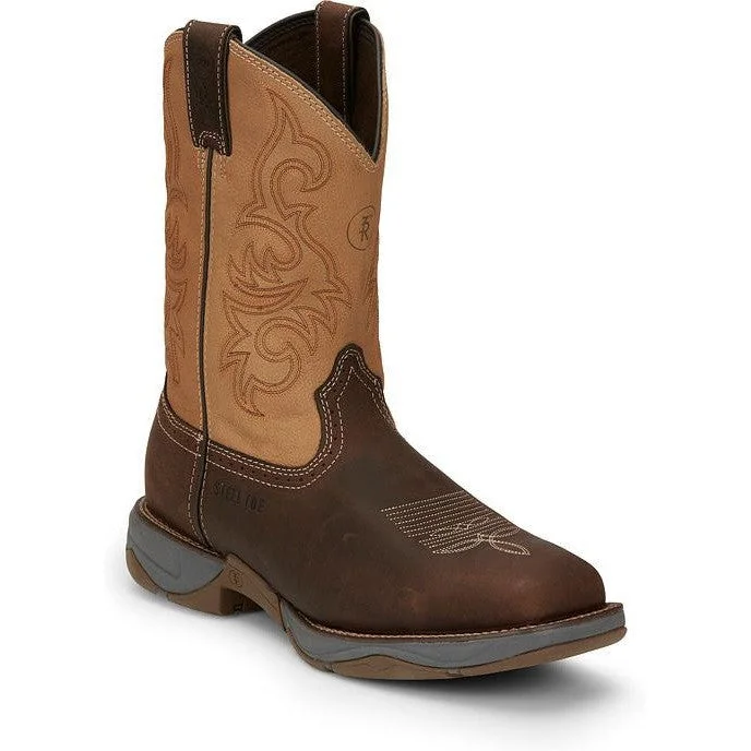 Stylish Winter Boots Tony Lama Men's Junction 11' Steel Toe Western Work Boot -Brown- RR3350 Stylish Winter Boots Tony Lama Men's Junction 11' Steel Toe Western Work Boot -Brown- RR3350