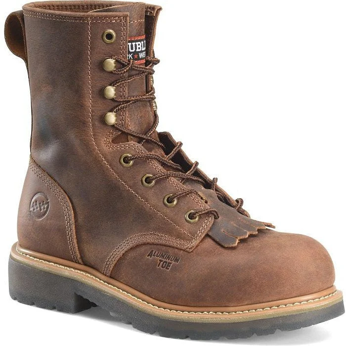 Stylish Work Sneakers Double H Men's Judge Dice 8" Alloy Toe Lacer Work Boot -Brown- DH4155 Stylish Work Sneakers Double H Men's Judge Dice 8" Alloy Toe Lacer Work Boot -Brown- DH4155