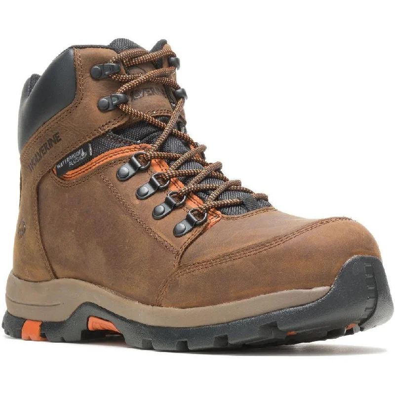 Fashionable Hiking Shoes Wolverine Men's Grayson Mid Steel Toe WP Work Boot - Brown - W211043 Fashionable Hiking Shoes Wolverine Men's Grayson Mid Steel Toe WP Work Boot - Brown - W211043