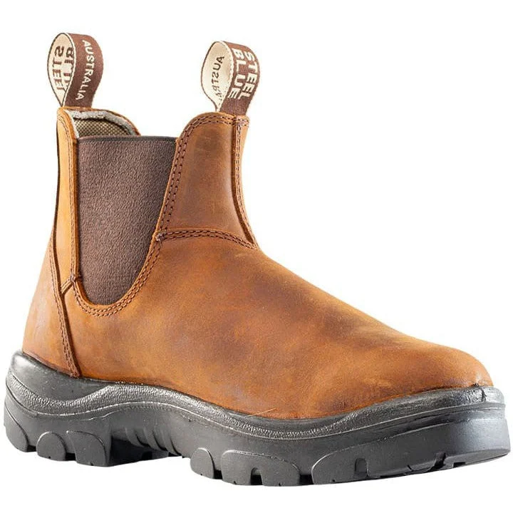 Luxury Sandals For Sale Steel Blue Men's Hobart 6" Soft Toe WP Ankle Work Boot -Brown- 810901 Luxury Sandals For Sale Steel Blue Men's Hobart 6" Soft Toe WP Ankle Work Boot -Brown- 810901