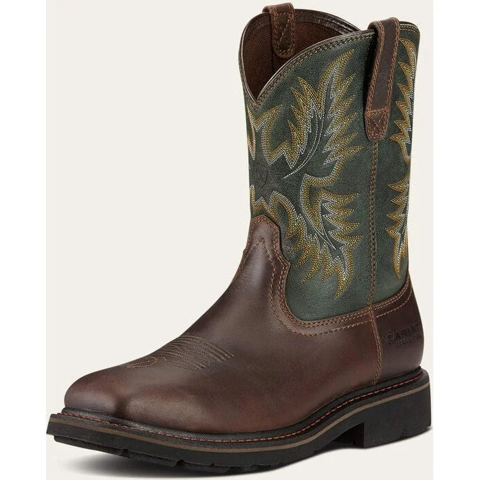 Sporty Snow Boots Ariat Men's Sierra Wide Square Toe Steel Toe Work Boot -Brown- 10017434 Sporty Snow Boots Ariat Men's Sierra Wide Square Toe Steel Toe Work Boot -Brown- 10017434
