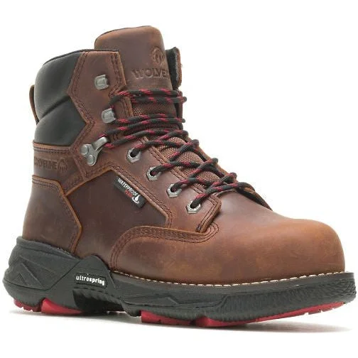 Stylish Running Sneakers Wolverine Men's Hellcat Fuse 6" WP Comp Toe Usprg Work Boot - Peanut - W221011 Stylish Running Sneakers Wolverine Men's Hellcat Fuse 6" WP Comp Toe Usprg Work Boot - Peanut - W221011
