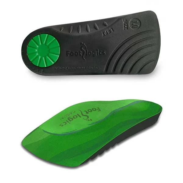Trendy Sports Sneakers FootLogics 'Casual' 3/4 Length Arch Support Insoles